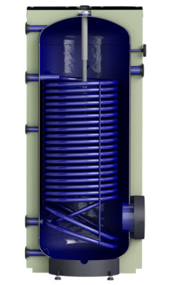 Alternative view of Doppel Windelung 1 Wärmetauscher<br>Baureihe ISSWP 300÷1000