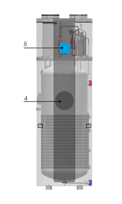 Alternative view of SERIE Futura Eco X Basamento 200-300 lt